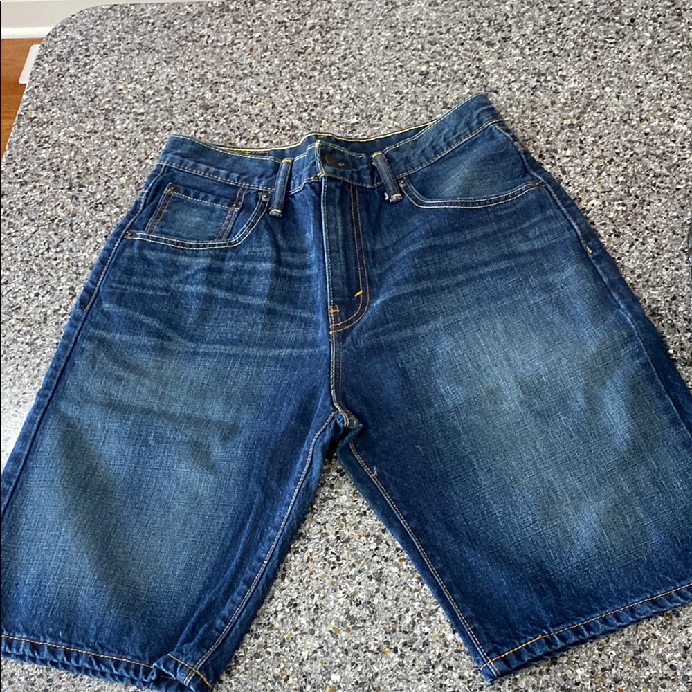Levi's Blue Jean Shorts Classic Denim Style